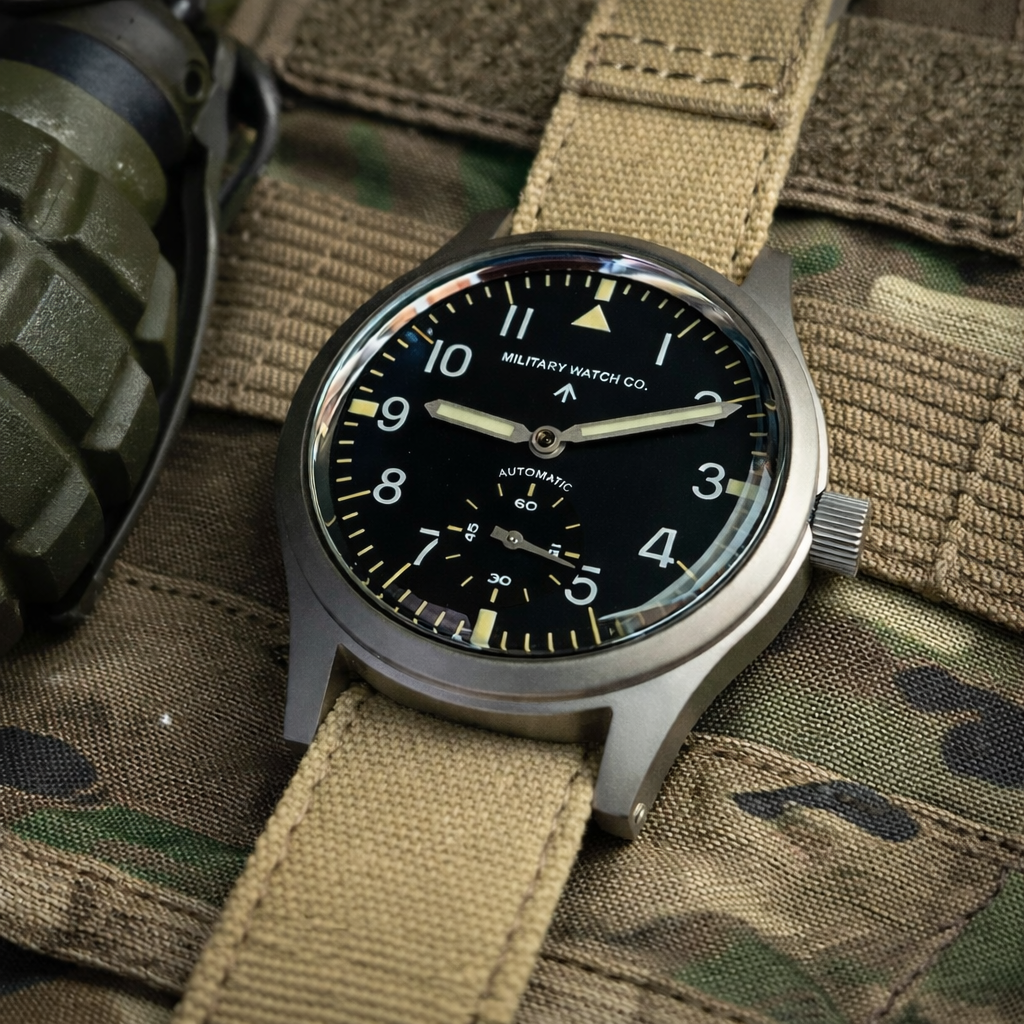 MWC 1940s/1950s "Dirty Dozen" Pattern General Service Watch with Automatic Self Winding Mechanical Movement