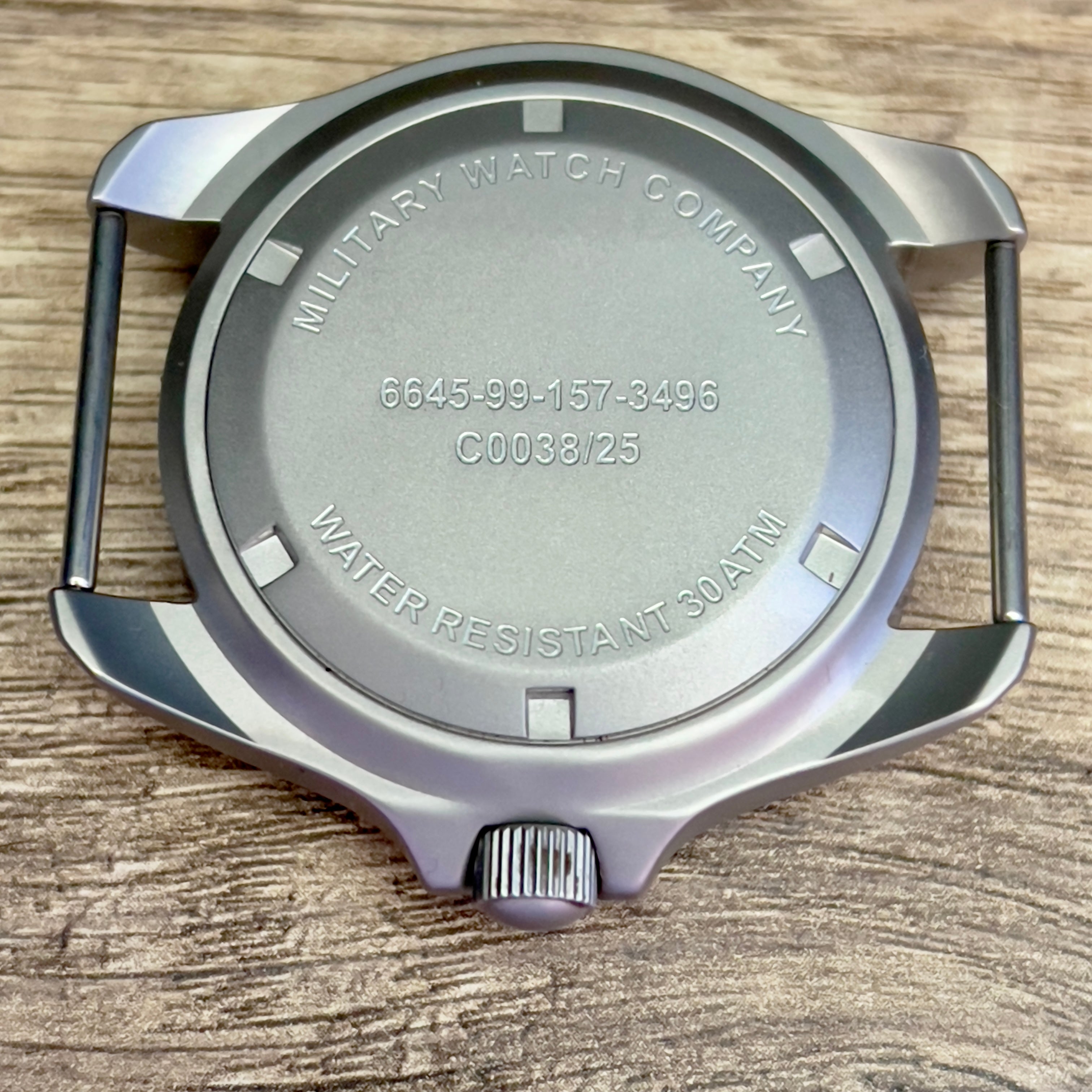 Current NATO Pattern Quartz Military Divers Watch with Sapphire Crystal and 10 Year Battery Life - NATO STOCK NUMBER NSN 6645-99-157-3496