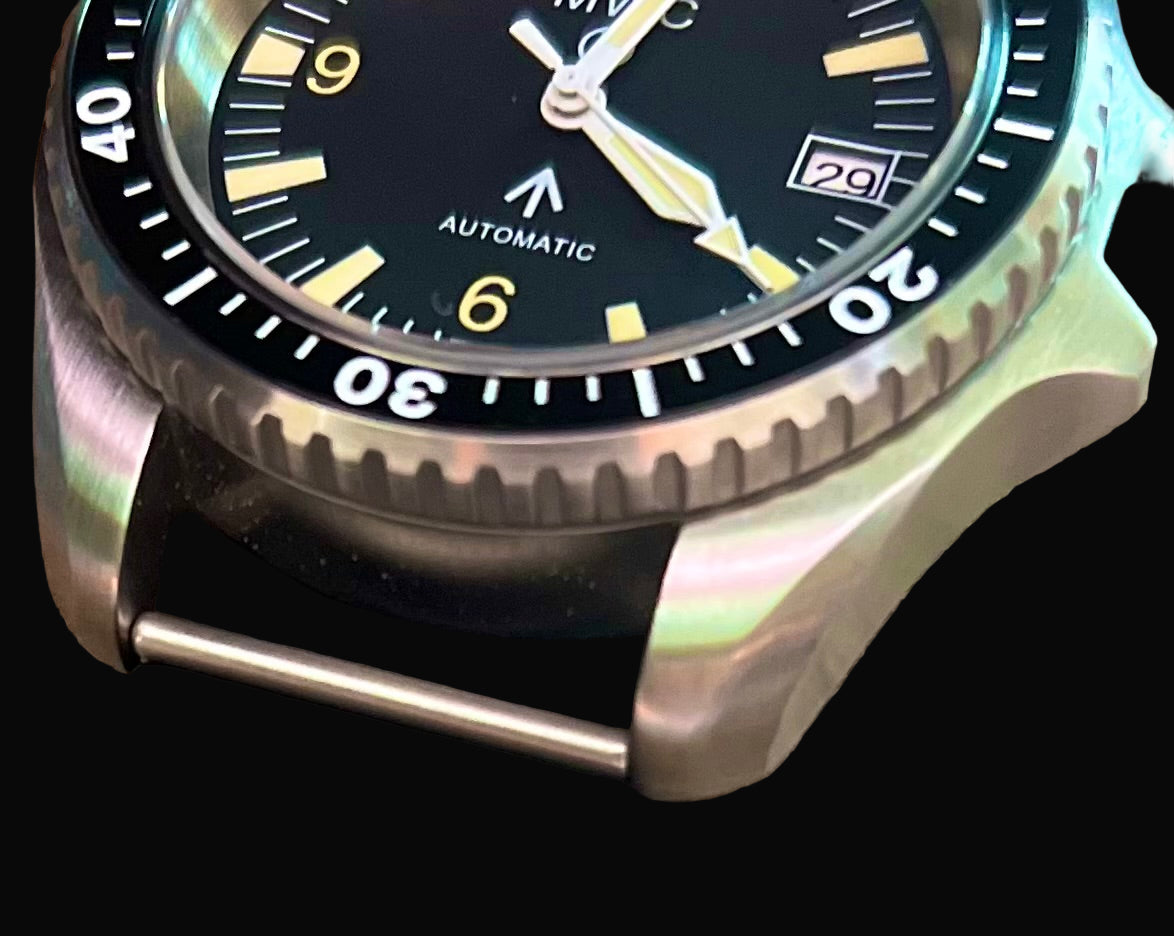 MWC 1999-2001 Pattern Automatic Military Divers Watch - Retro Luminous Paint, Ceramic Bezel and Sapphire Crystal