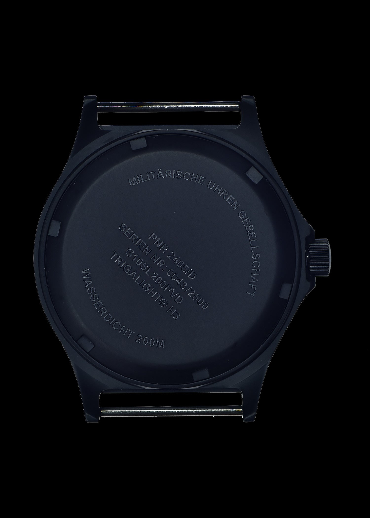 G10SL PVD MKV 200m/660ft Water Resistant Military Watch with GTLS Tritium Light Sources, Sapphire Crystal and 10 Year Battery Life