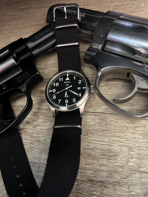 MWC MKIII (100m) 1950's / 60's Pattern Automatic Military Watch in Stainless Steel with Sapphire Crystal
