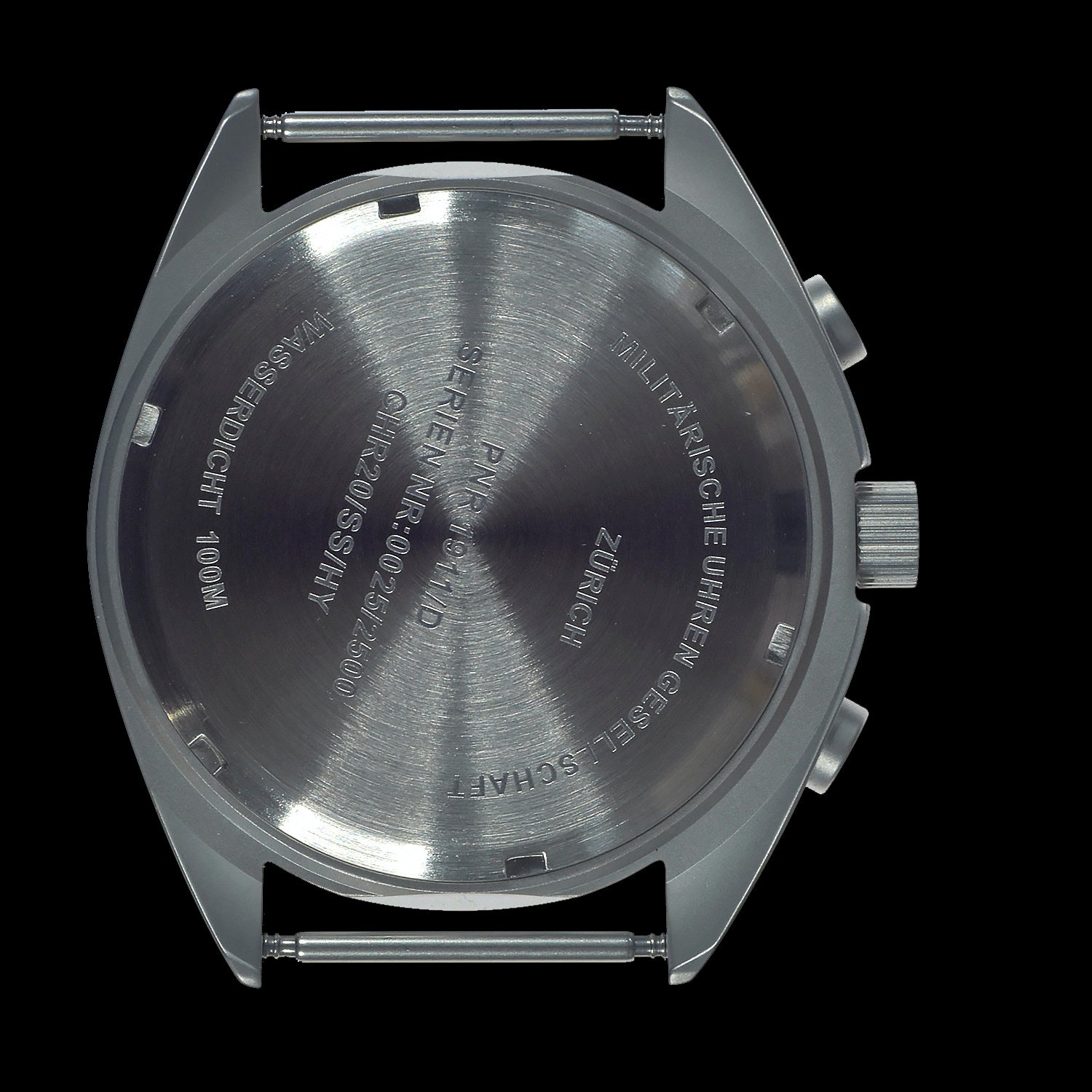 MWC NATO Pattern Stainless Steel Hybrid Military Pilots Chronograph with Sapphire Crystal