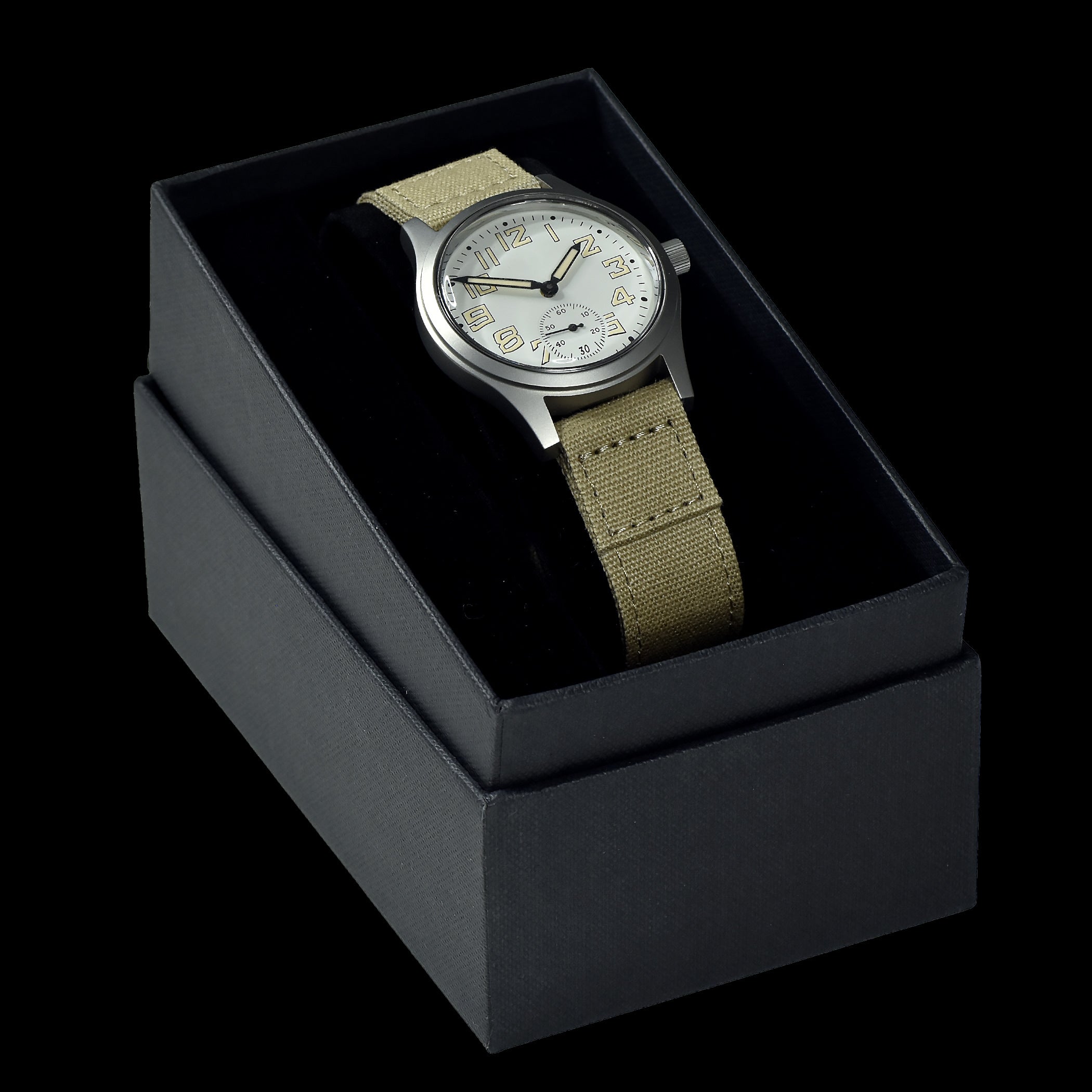 WWII 1940 Pattern American Army Ordnance / ORD Watch (Hand Wound Mechanical Version)