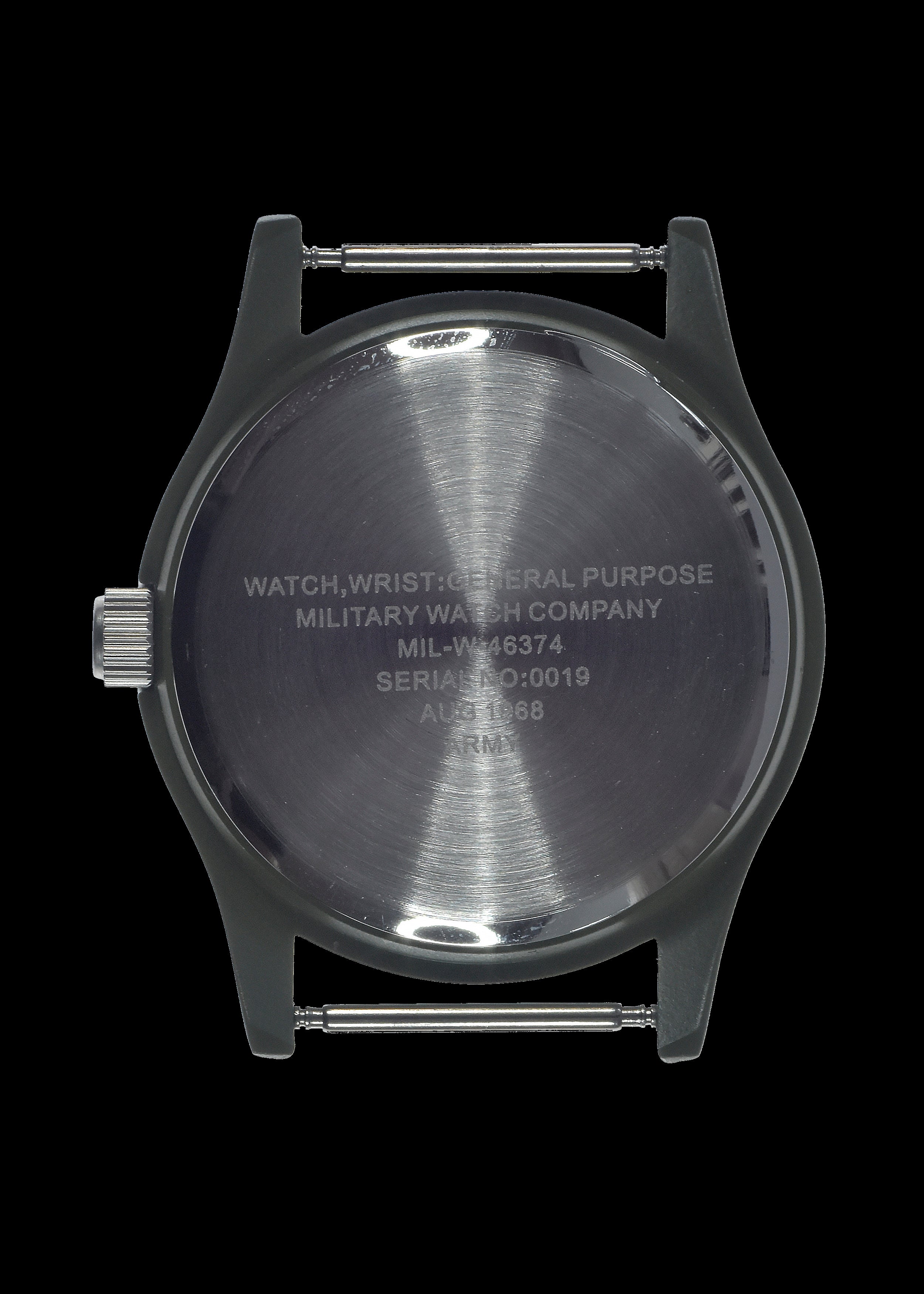 MWC Classic 1960s/70s Pattern Olive Drab Vietnam Watch on Matching Webbing Strap