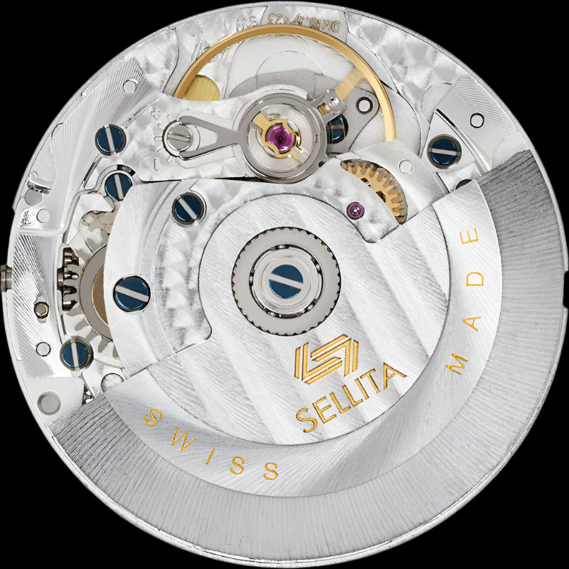 MWC 1940s/1950s "Dirty Dozen" Pattern General Service Watch with a 31 Jewel Swiss Sellita SW260 Automatic Movement and a Domed Vintage Box Sapphire Crystal