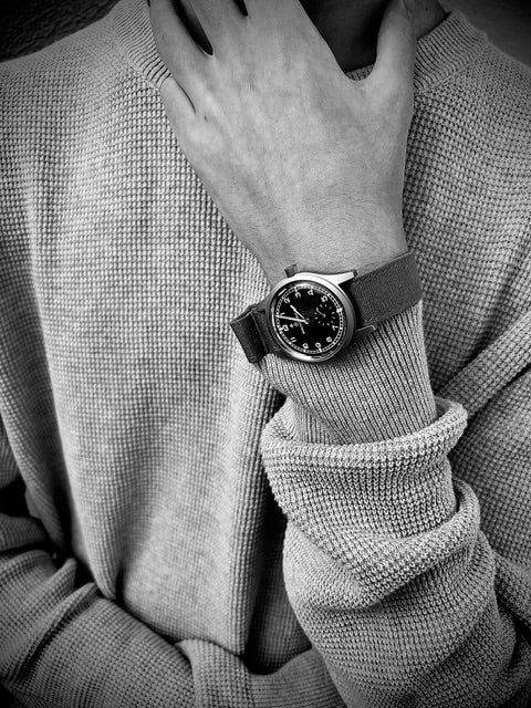 MWC 1940s/1950s "Dirty Dozen" Pattern General Service Watch with a Mechanical Quartz Hybrid Movement