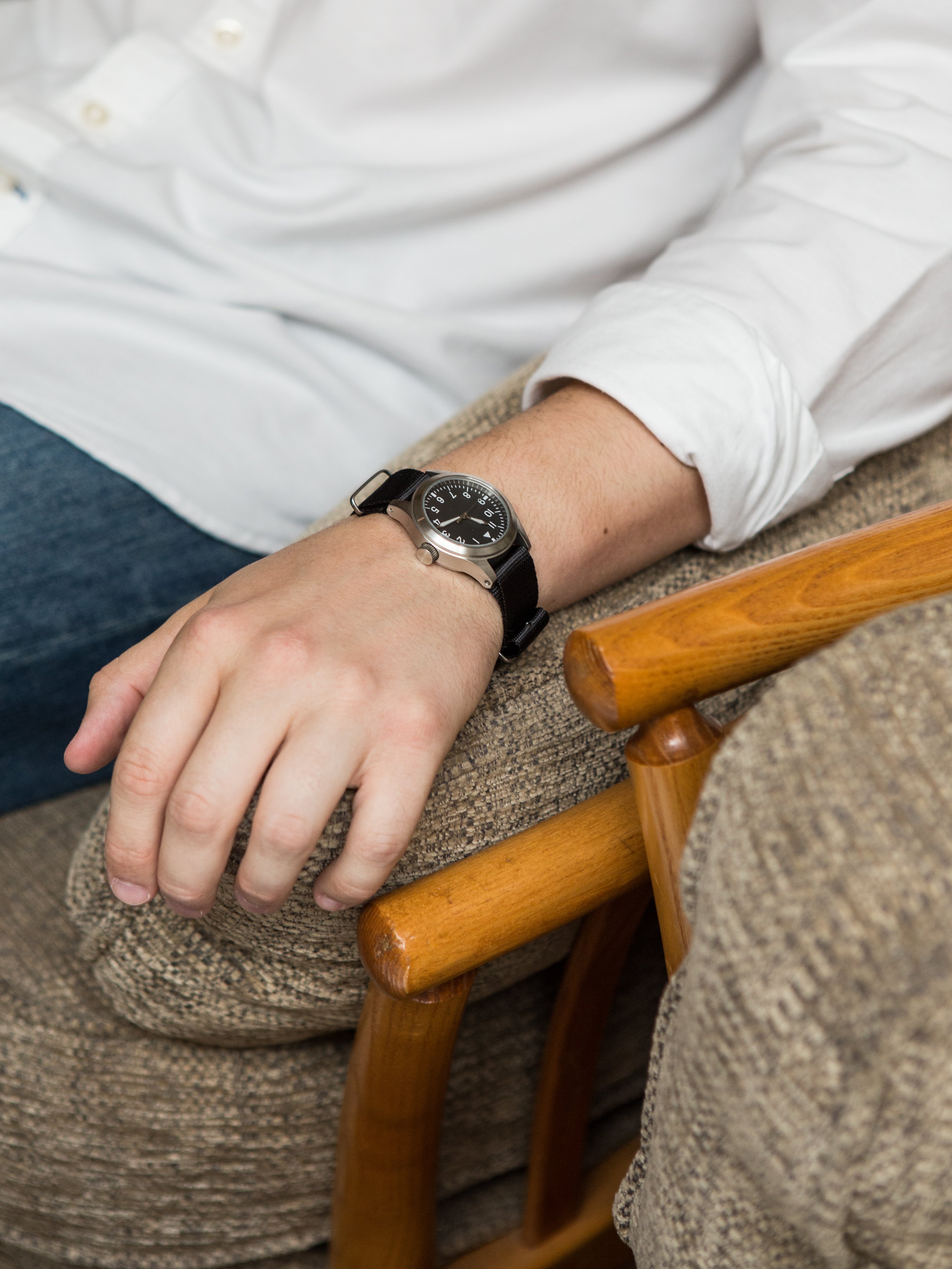 MWC Ltd Edition Classic 100m Water Resistant General Service Watch with 24 Jewel Automatic Movement