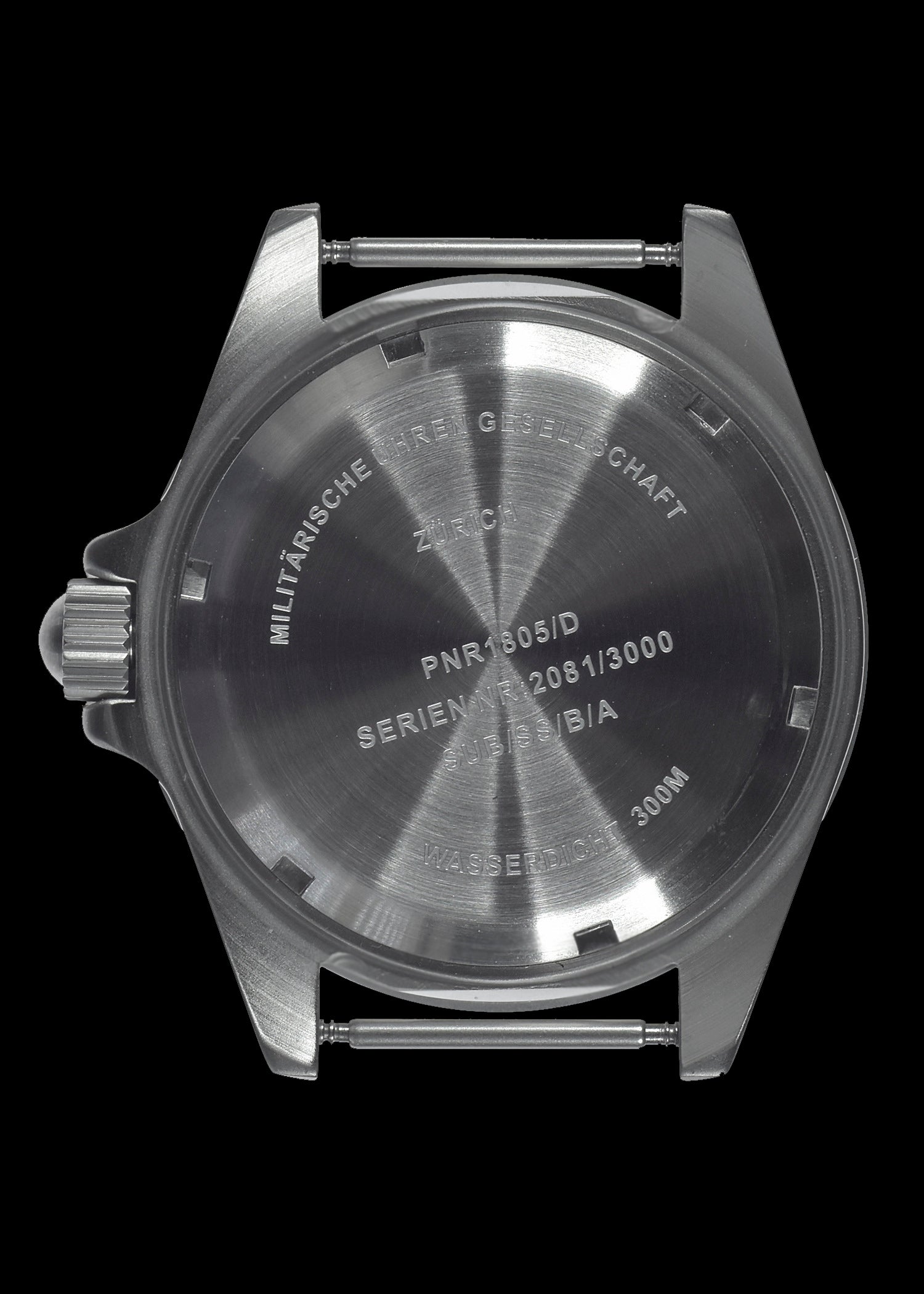 MWC 21 Jewel 300m Automatic Military Divers Watch with Sapphire Crystal and Ceramic Bezel on a NATO Webbing Strap